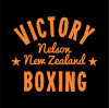 Victory Boxing Retro Logo Black background